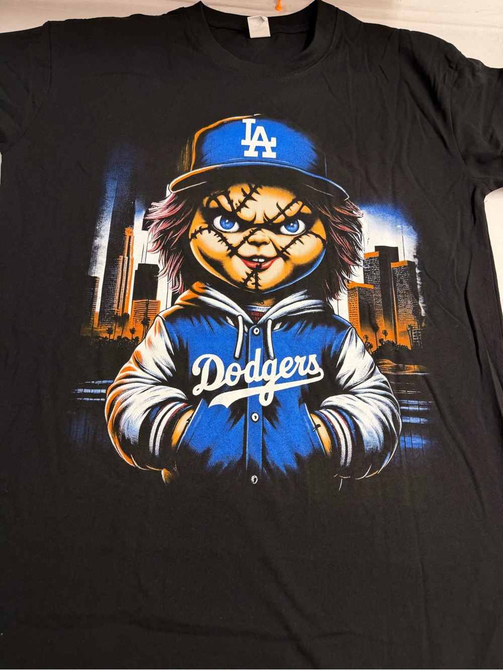 Dodgers Graphic Tee for Kids - Black & Blue